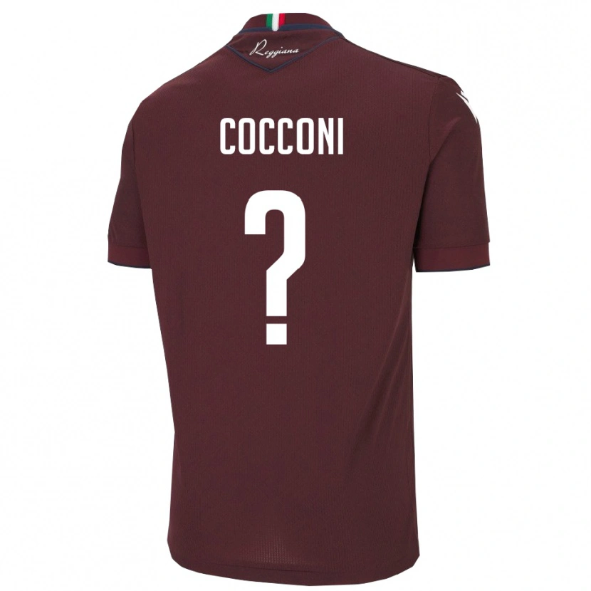 Danxen Dames Cocconi Giorgia #0 Bourgondië Wit Thuisshirt Thuistenue 2025/26 T-Shirt België