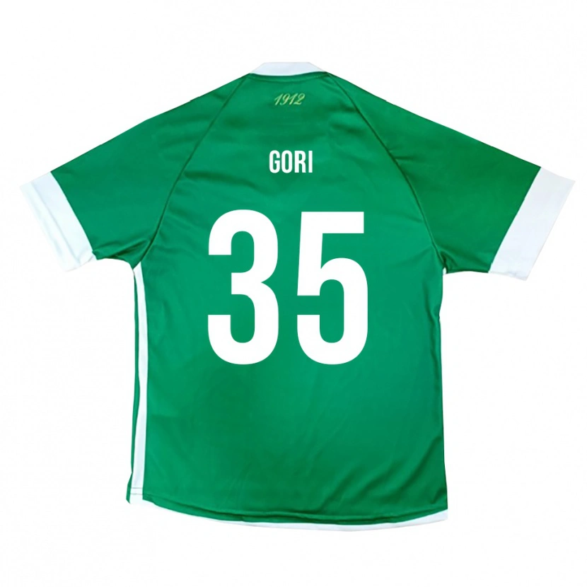 Danxen Dames Gabriele Gori #35 Groen Wit Thuisshirt Thuistenue 2025/26 T-Shirt België