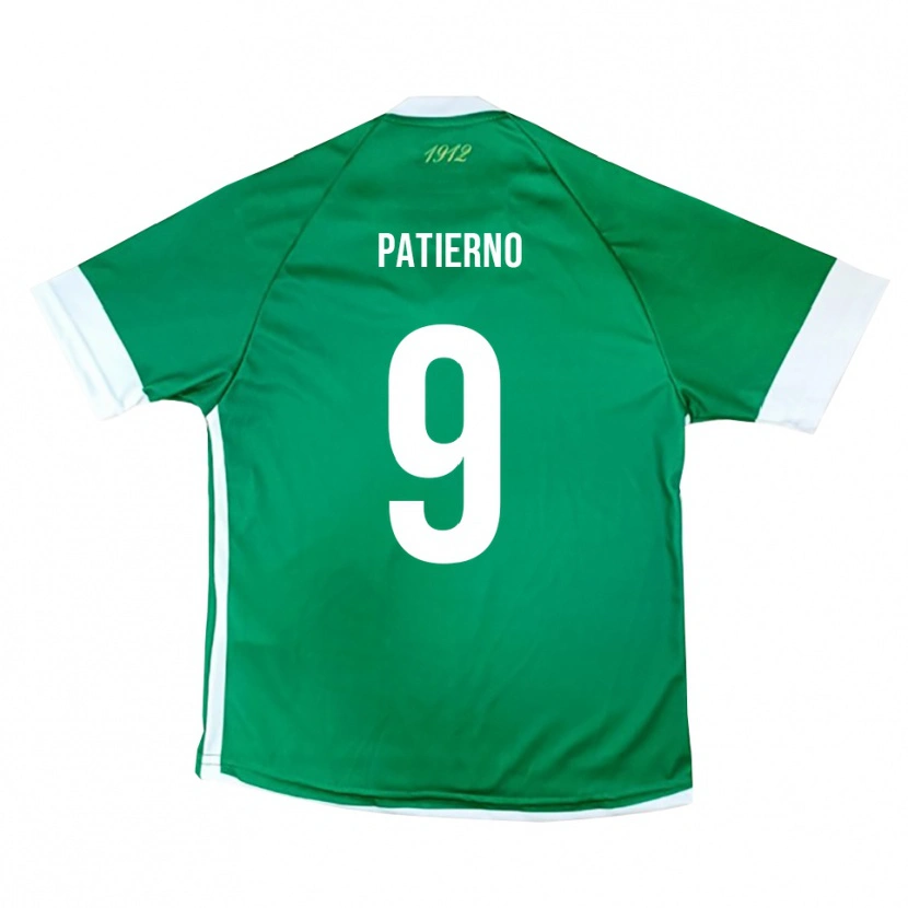 Danxen Dames Cosimo Patierno #9 Groen Wit Thuisshirt Thuistenue 2025/26 T-Shirt België