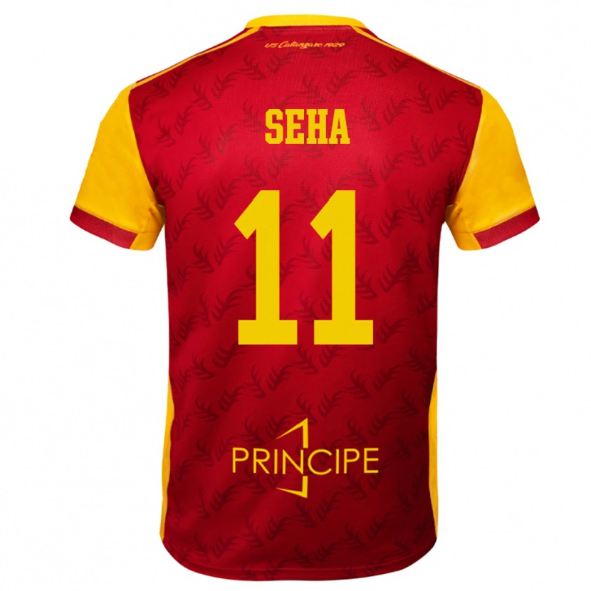 Danxen Dames Sayha Seha #11 Geel Rood Thuisshirt Thuistenue 2025/26 T-Shirt België