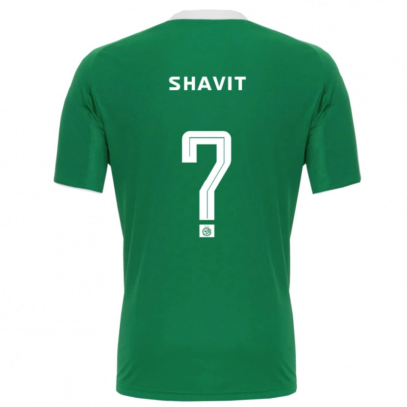 Danxen Dames Noam Shavit #0 Groen Wit Thuisshirt Thuistenue 2025/26 T-Shirt België