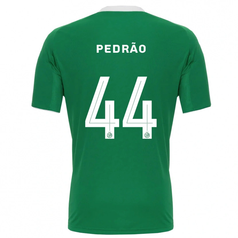 Danxen Dames Pedrão #44 Groen Wit Thuisshirt Thuistenue 2025/26 T-Shirt België