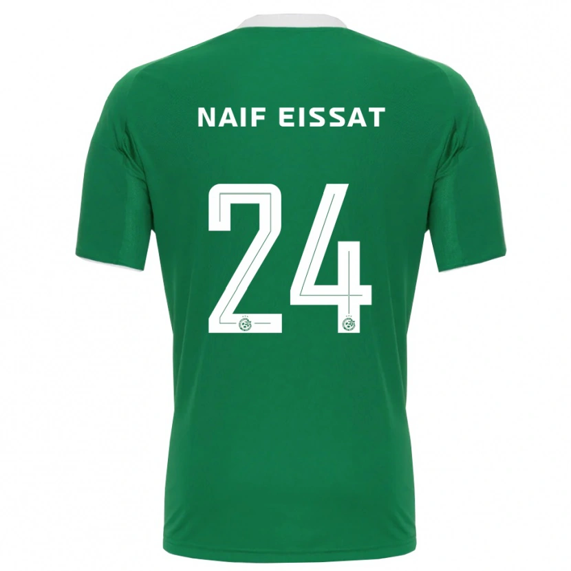 Danxen Dames Lisav Naif Eissat #24 Groen Wit Thuisshirt Thuistenue 2025/26 T-Shirt België