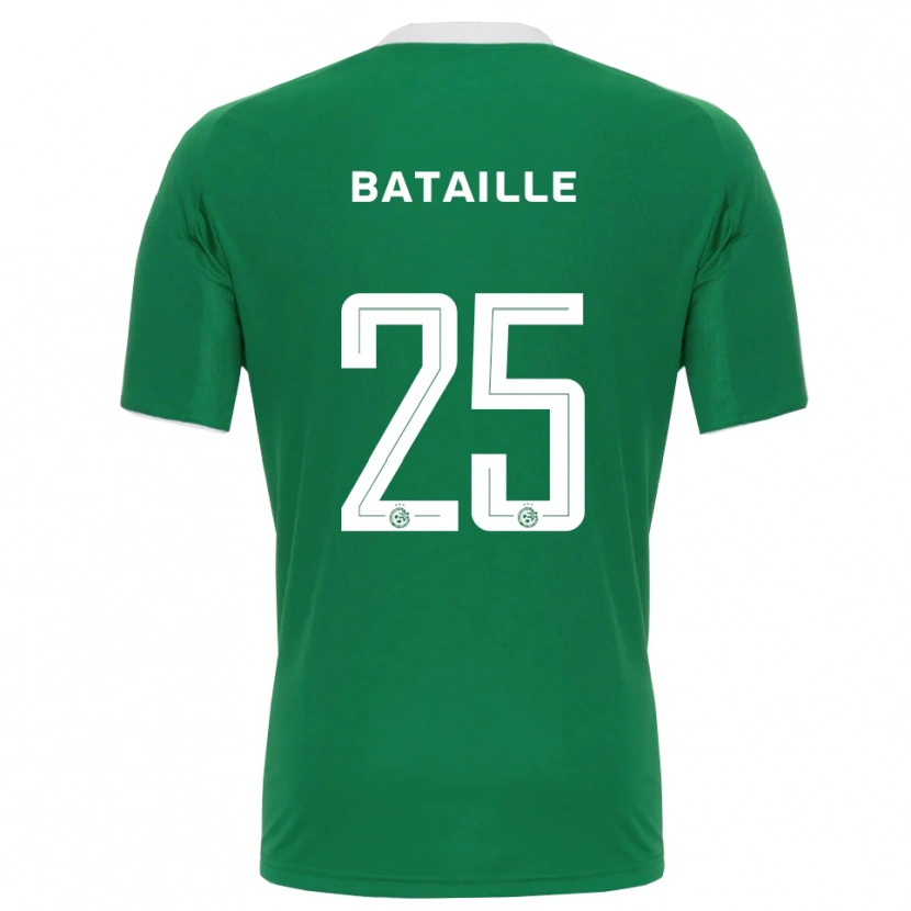 Danxen Dames Jelle Bataille #25 Groen Wit Thuisshirt Thuistenue 2025/26 T-Shirt België