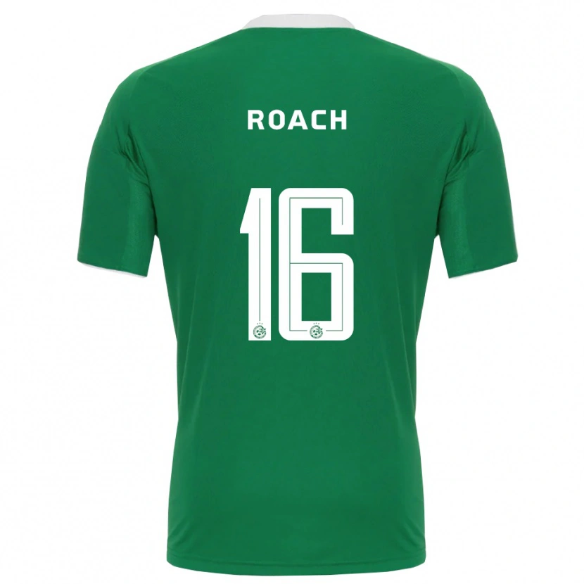 Danxen Dames Ilay Roach #16 Groen Wit Thuisshirt Thuistenue 2025/26 T-Shirt België