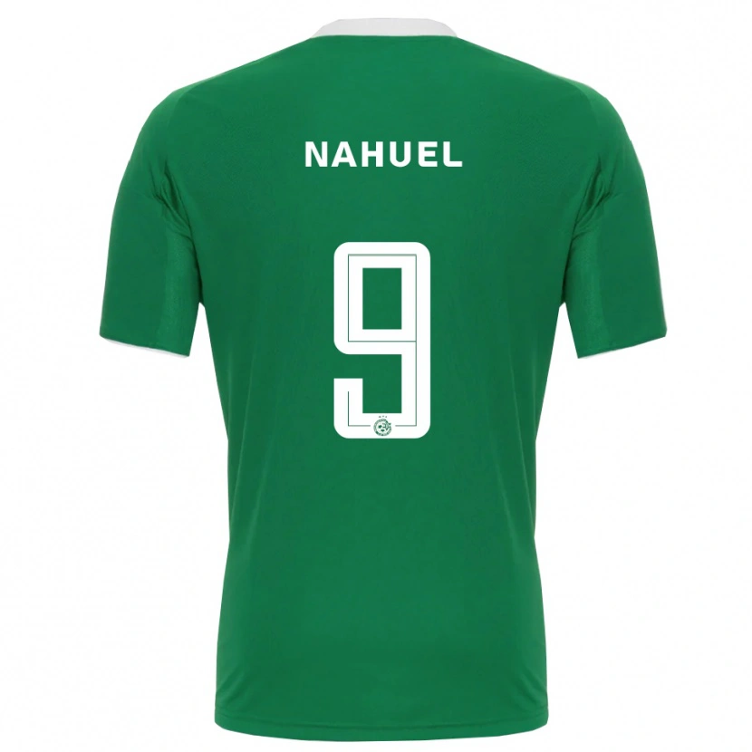 Danxen Dames Matías Nahuel #9 Groen Wit Thuisshirt Thuistenue 2025/26 T-Shirt België