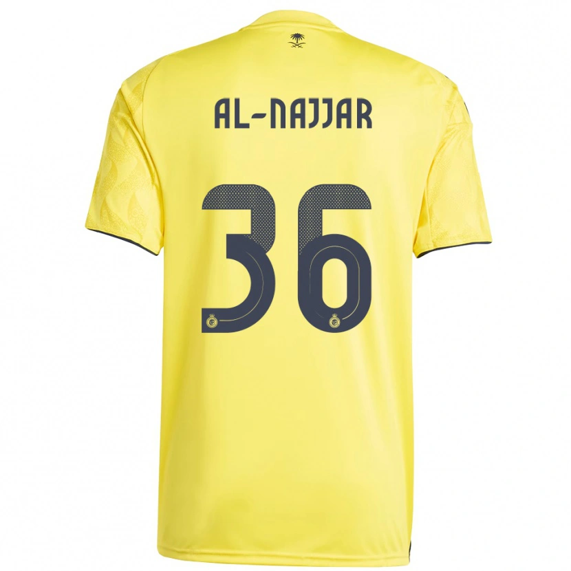 Danxen Dames Raghed Al-Najjar #36 Geel Zwart Thuisshirt Thuistenue 2025/26 T-Shirt België