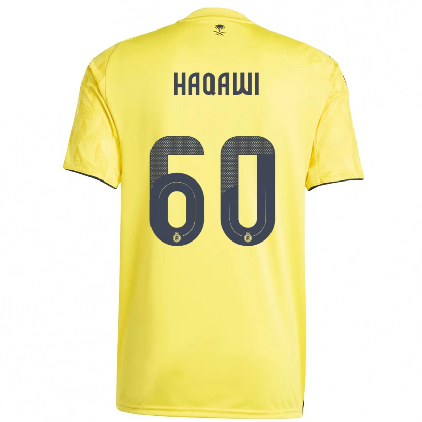 Danxen Dames Saad Haqawi #60 Geel Zwart Thuisshirt Thuistenue 2025/26 T-Shirt België