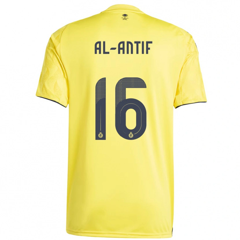 Danxen Dames Habib Al-Antif #16 Geel Zwart Thuisshirt Thuistenue 2025/26 T-Shirt België
