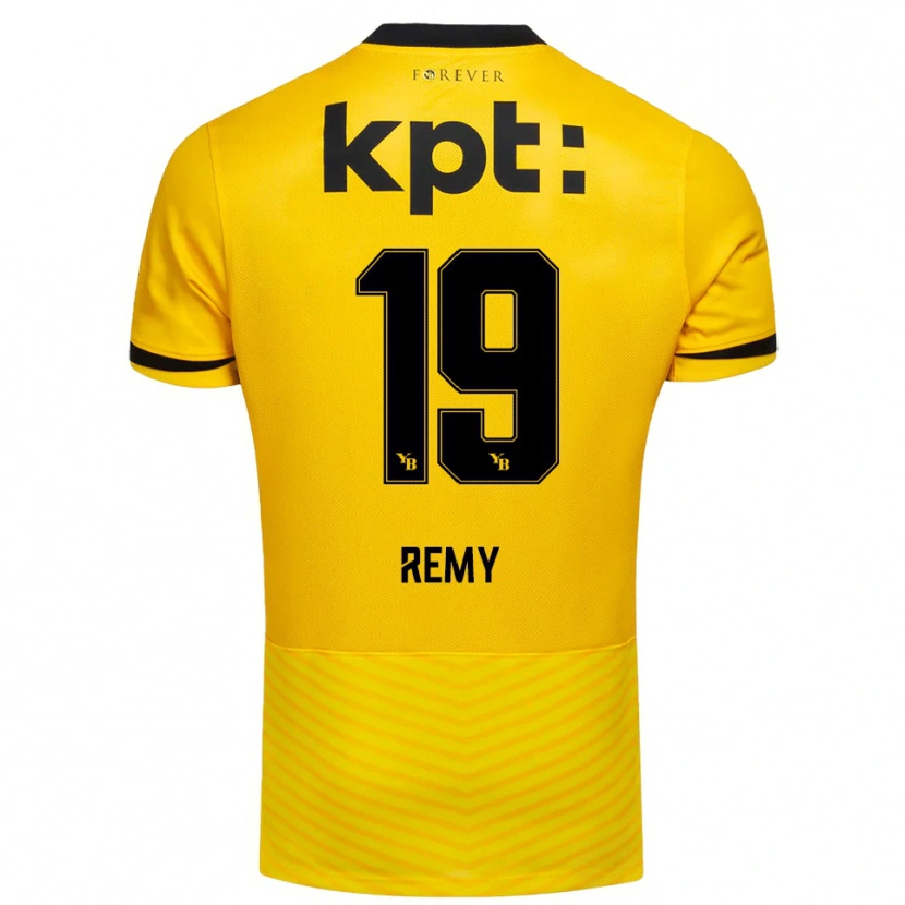 Danxen Dames Audrey Remy #19 Geel Zwart Thuisshirt Thuistenue 2025/26 T-Shirt België