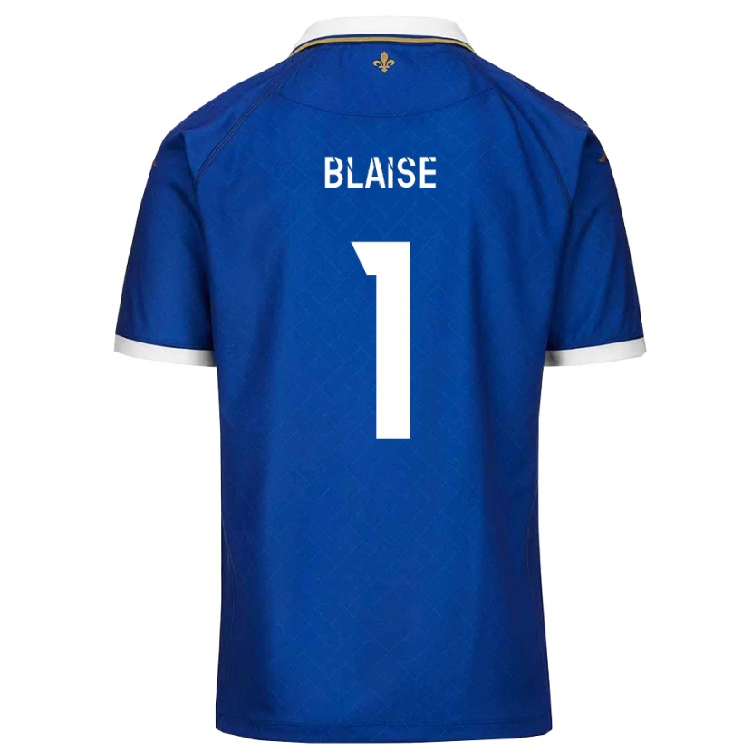 Danxen Dames Enzo Blaise #1 Blauw Goud Thuisshirt Thuistenue 2025/26 T-Shirt België