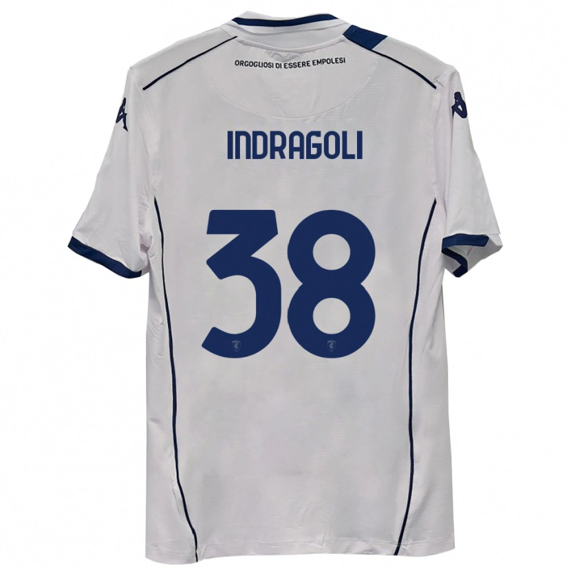 Danxen Dames Gabriele Indragoli #38 Donkerblauw Uitshirt Uittenue 2025/26 T-Shirt België