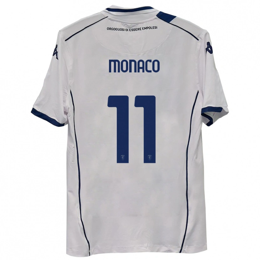 Danxen Dames Salvatore Monaco #11 Donkerblauw Uitshirt Uittenue 2025/26 T-Shirt België
