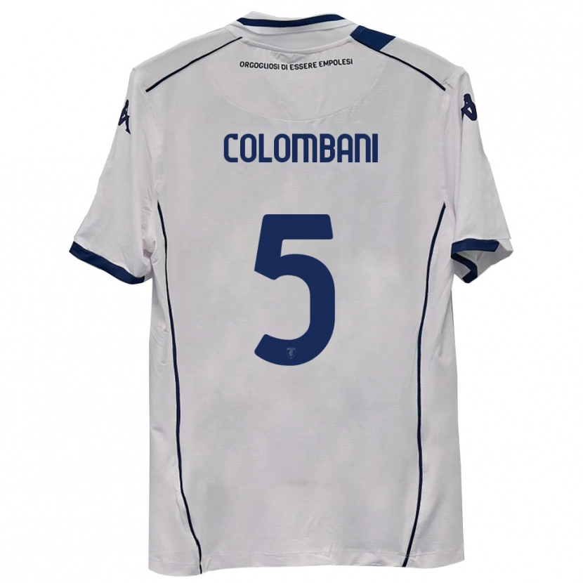 Danxen Dames Raffaele Colombani #5 Donkerblauw Uitshirt Uittenue 2025/26 T-Shirt België