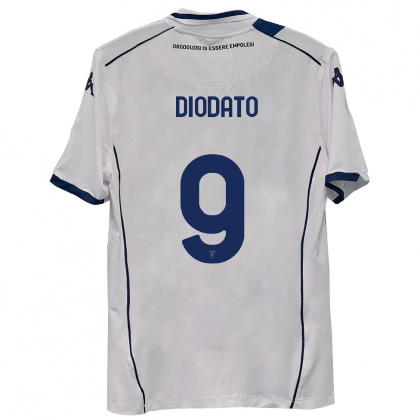 Danxen Dames Samuele Diodato #9 Donkerblauw Uitshirt Uittenue 2025/26 T-Shirt België