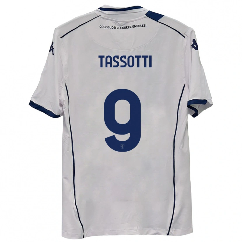 Danxen Dames Denny Tassotti #9 Donkerblauw Uitshirt Uittenue 2025/26 T-Shirt België