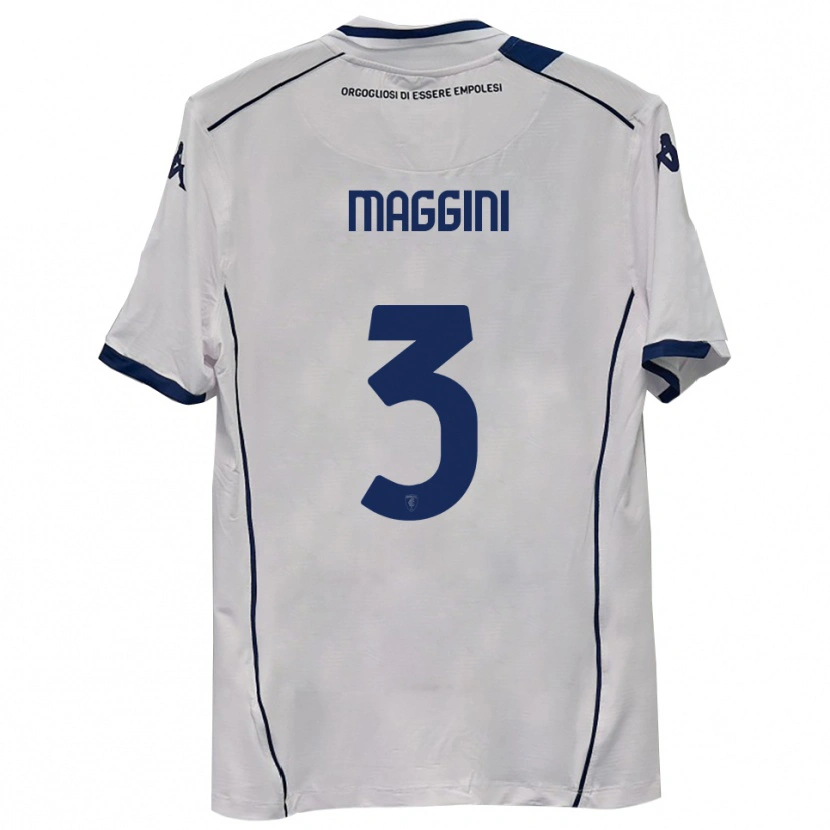 Danxen Dames Filippo Maggini #3 Donkerblauw Uitshirt Uittenue 2025/26 T-Shirt België