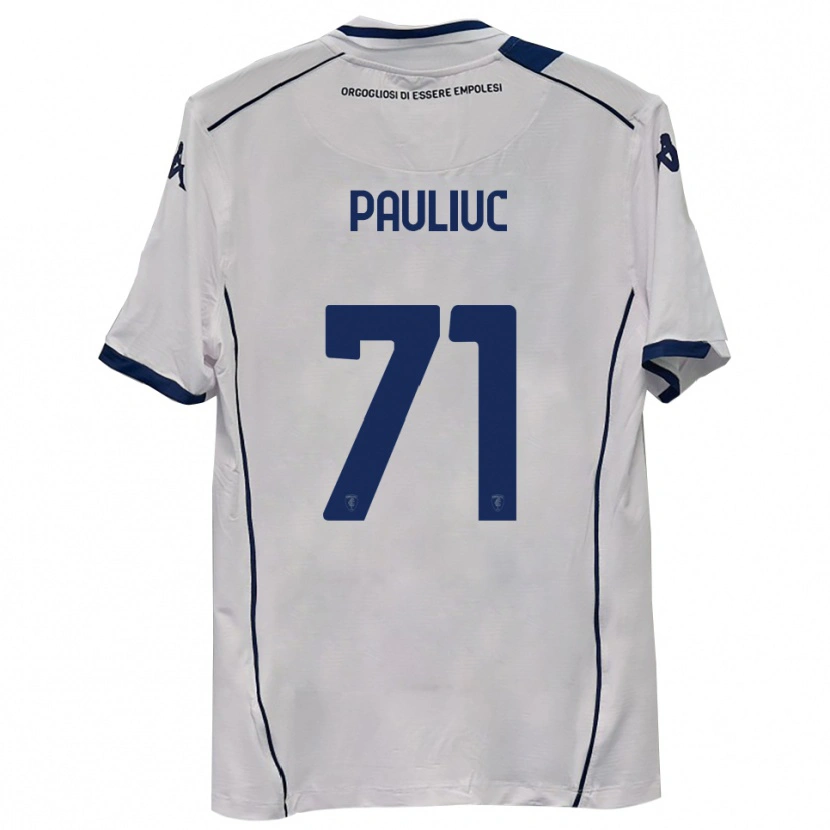 Danxen Dames Nicolò Pauliuc #71 Donkerblauw Uitshirt Uittenue 2025/26 T-Shirt België