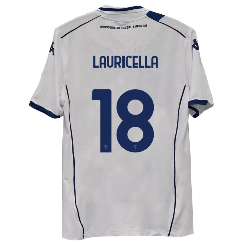Danxen Dames Giovanni Lauricella #18 Donkerblauw Uitshirt Uittenue 2025/26 T-Shirt België