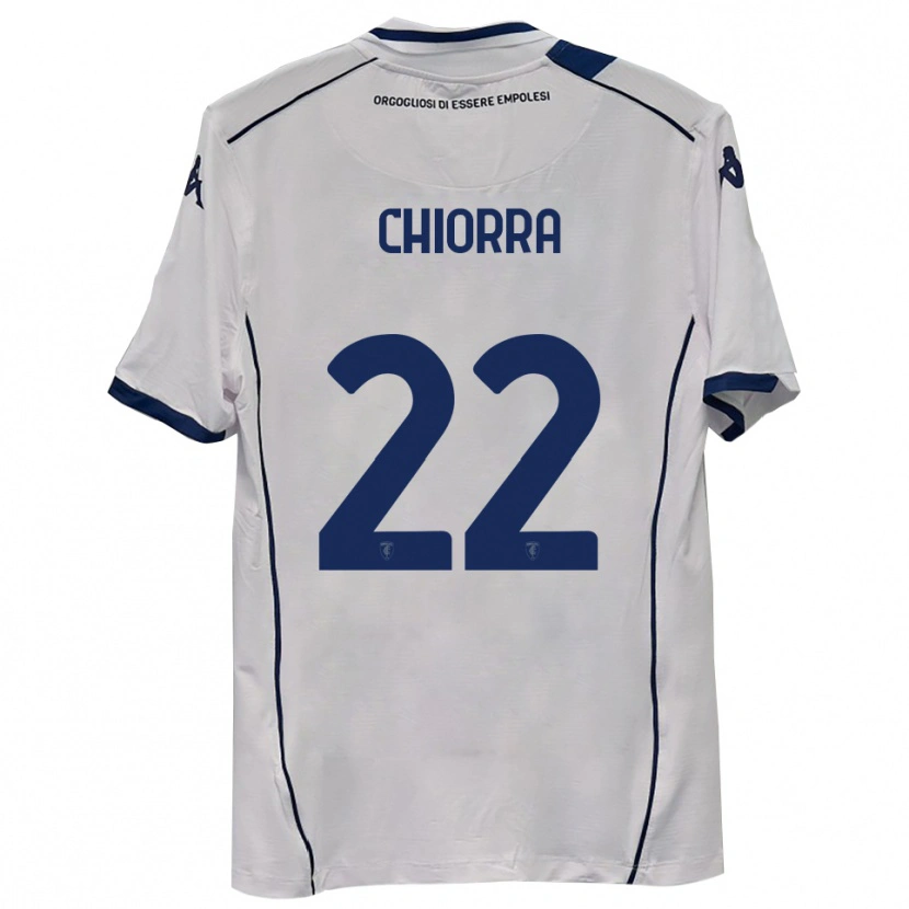 Danxen Dames Niccolò Chiorra #22 Donkerblauw Uitshirt Uittenue 2025/26 T-Shirt België