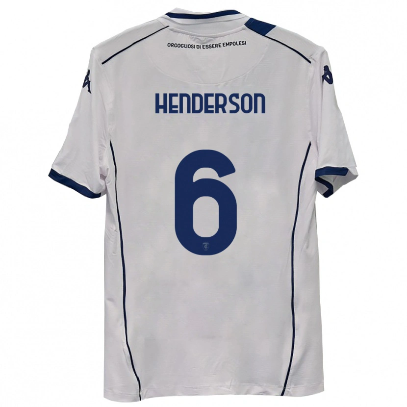 Danxen Dames Liam Henderson #6 Donkerblauw Uitshirt Uittenue 2025/26 T-Shirt België