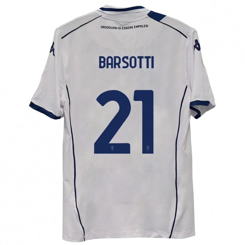 Danxen Dames Leonardo Barsotti #21 Donkerblauw Uitshirt Uittenue 2025/26 T-Shirt België