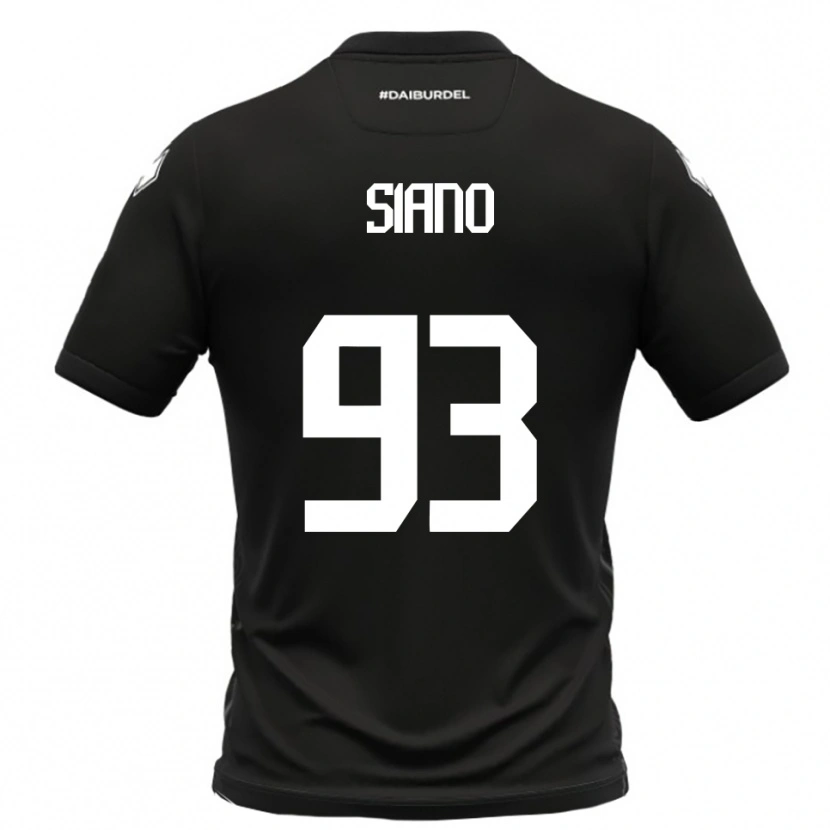 Danxen Dames Alessandro Siano #93 Zwart Wit Uitshirt Uittenue 2025/26 T-Shirt België
