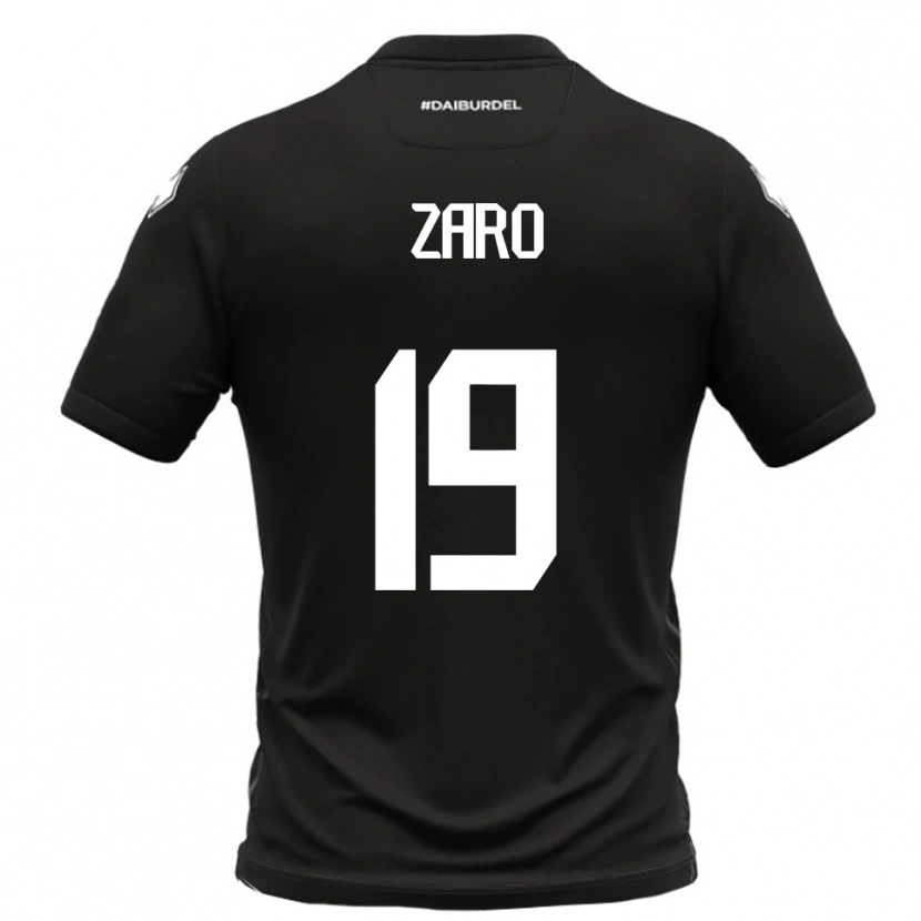 Danxen Dames Giovanni Zaro #19 Zwart Wit Uitshirt Uittenue 2025/26 T-Shirt België