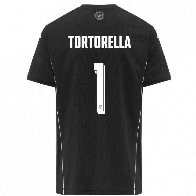 Danxen Dames Diego Tortorella #1 Zwart Wit Uitshirt Uittenue 2025/26 T-Shirt België