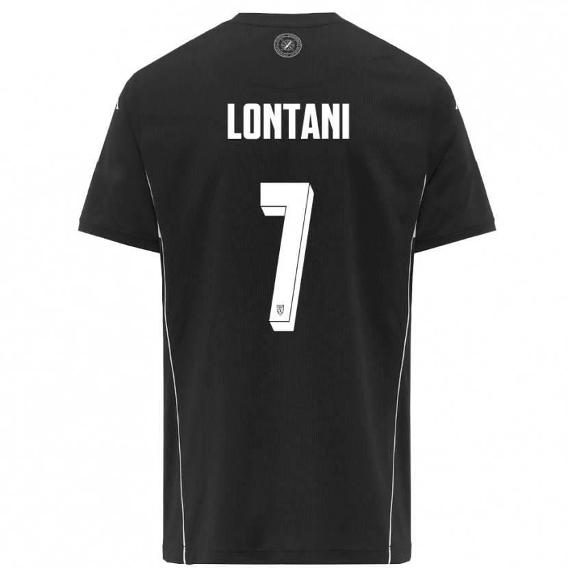 Danxen Dames Matteo Lontani #7 Zwart Wit Uitshirt Uittenue 2025/26 T-Shirt België