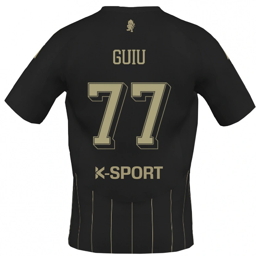 Danxen Dames Bernat Guiu #77 Grijs Wit Uitshirt Uittenue 2025/26 T-Shirt België