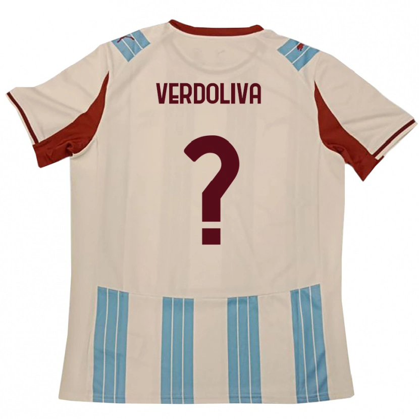 Danxen Dames Michele Verdoliva #0 Hemelsblauw Wit Uitshirt Uittenue 2025/26 T-Shirt België