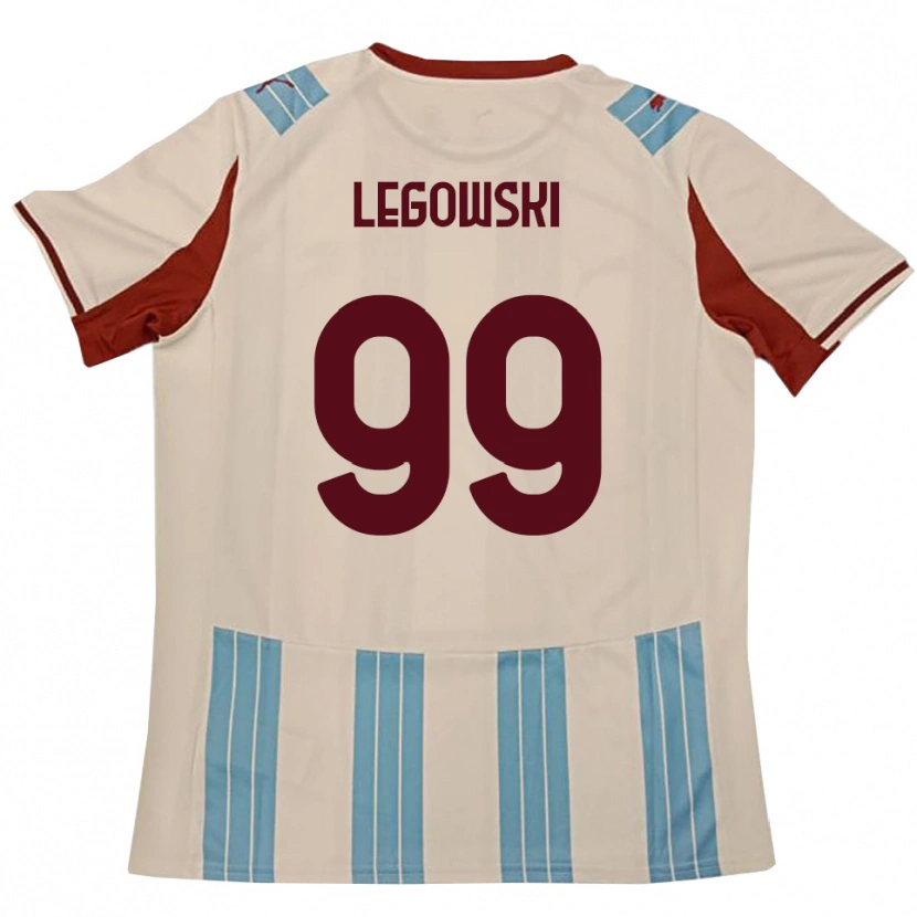 Danxen Dames Mateusz Legowski #99 Hemelsblauw Wit Uitshirt Uittenue 2025/26 T-Shirt België