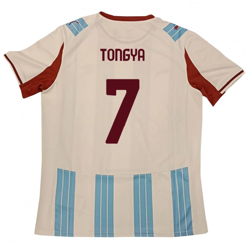 Danxen Dames Franco Tongya #7 Hemelsblauw Wit Uitshirt Uittenue 2025/26 T-Shirt België