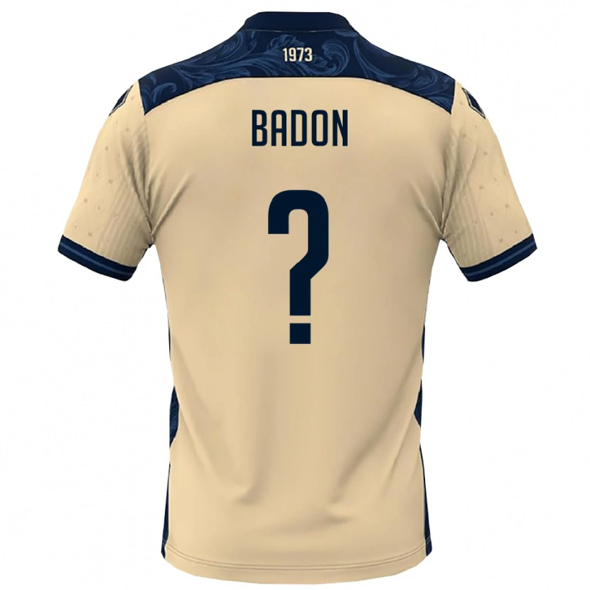 Danxen Dames Nicola Badon #0 Wit Donkerblauw Uitshirt Uittenue 2025/26 T-Shirt België