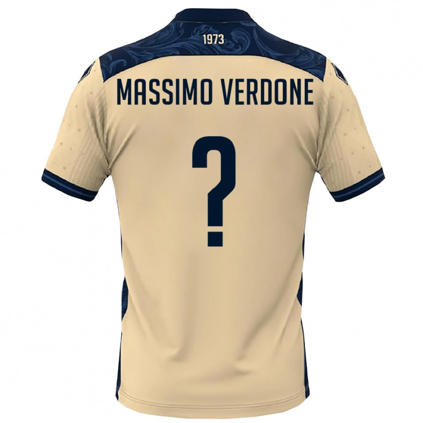 Danxen Dames Valerio Massimo Verdone #0 Wit Donkerblauw Uitshirt Uittenue 2025/26 T-Shirt België