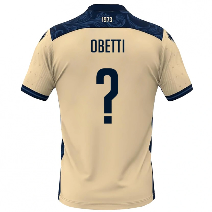 Danxen Dames Gianmarco Obetti #0 Wit Donkerblauw Uitshirt Uittenue 2025/26 T-Shirt België