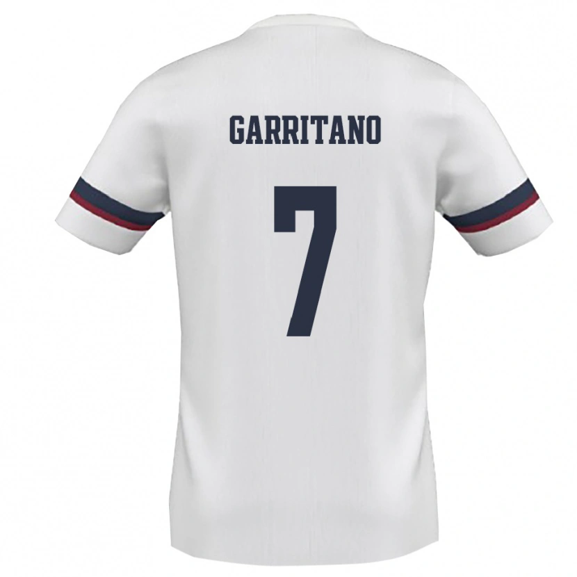 Danxen Dames Luca Garritano #7 Wit Rood Uitshirt Uittenue 2025/26 T-Shirt België