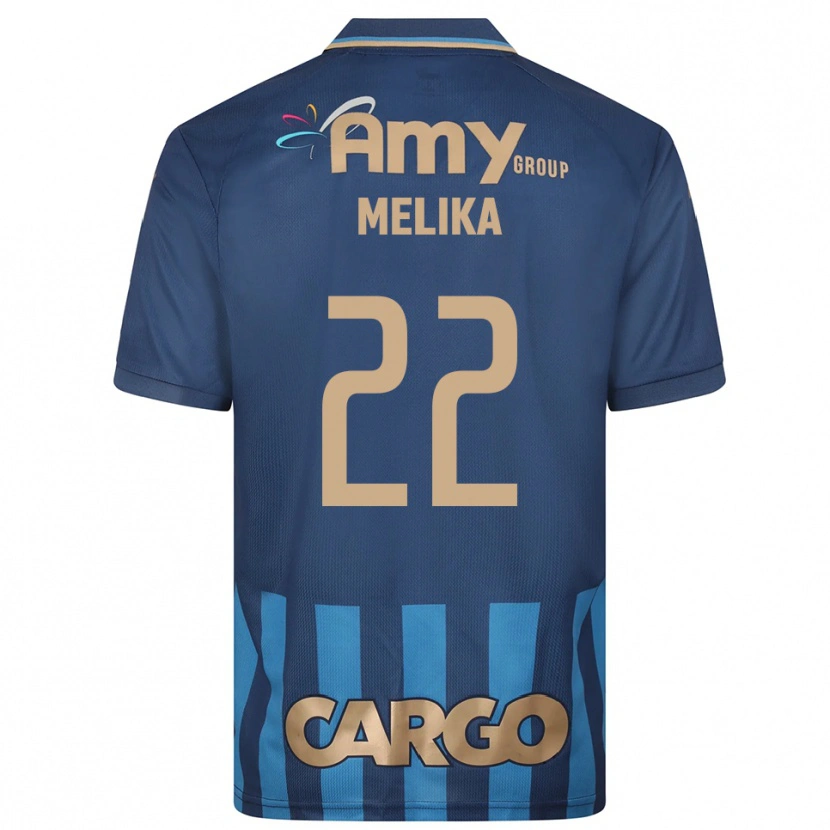 Danxen Dames Ofek Melika #22 Donkerblauw Blauw Uitshirt Uittenue 2025/26 T-Shirt België