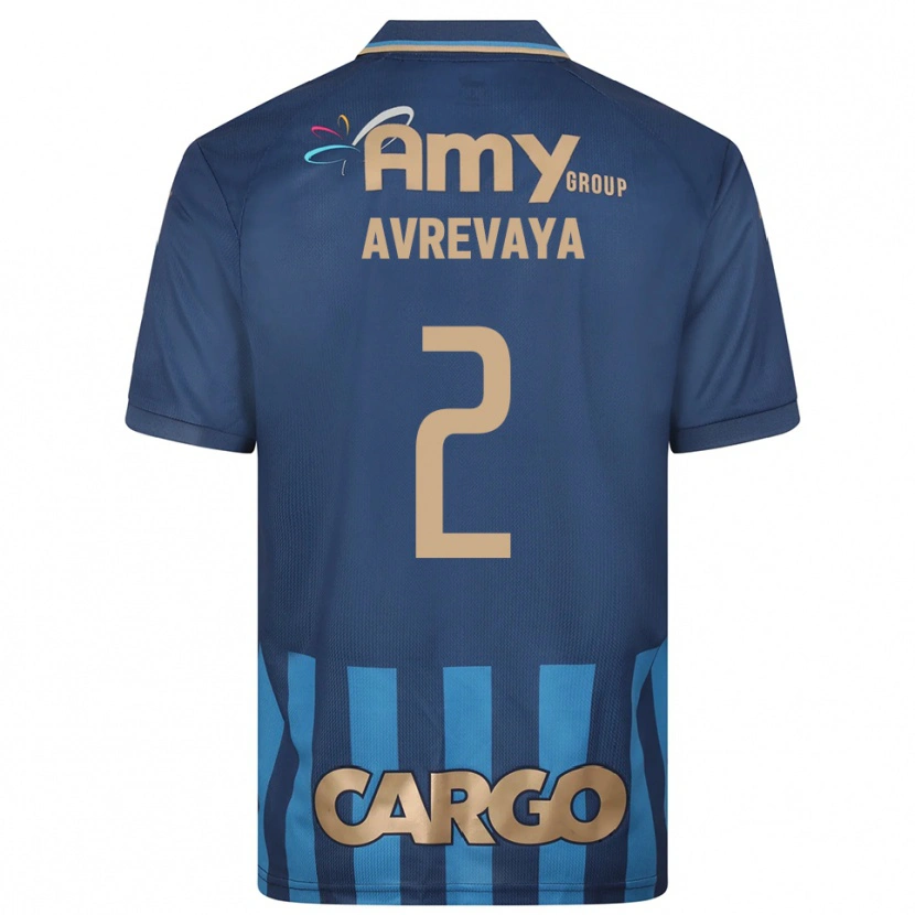 Danxen Dames Liroy Avrevaya #2 Donkerblauw Blauw Uitshirt Uittenue 2025/26 T-Shirt België