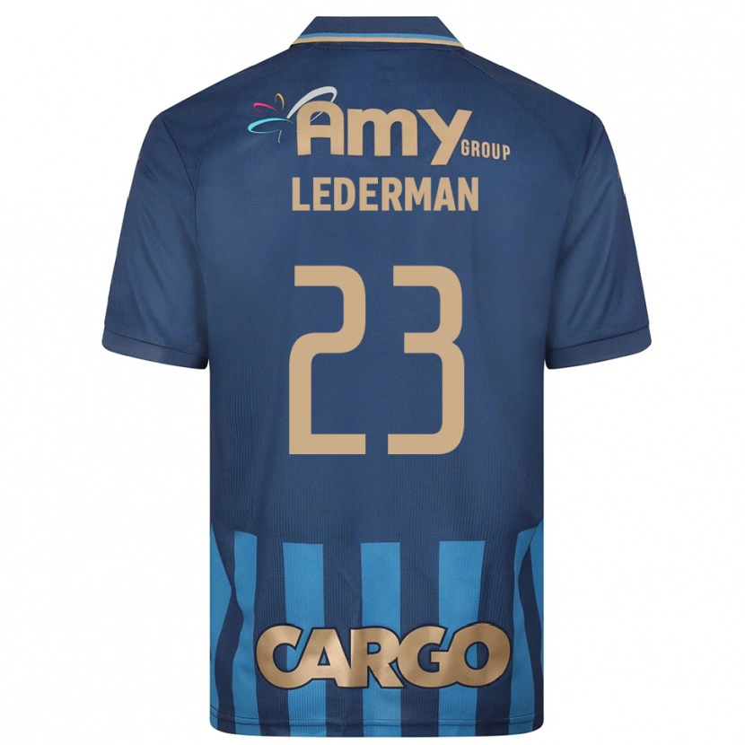 Danxen Dames Ben Lederman #23 Donkerblauw Blauw Uitshirt Uittenue 2025/26 T-Shirt België