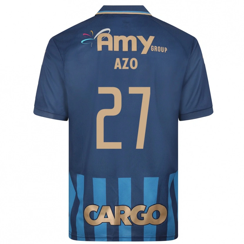 Danxen Dames Ori Azo #27 Donkerblauw Blauw Uitshirt Uittenue 2025/26 T-Shirt België