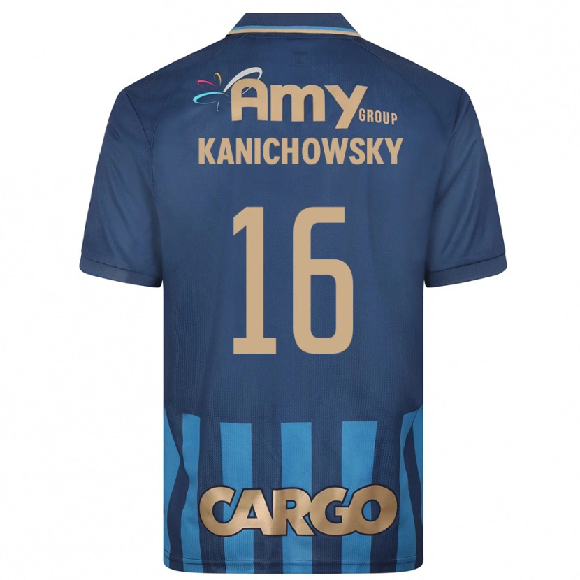 Danxen Dames Gabi Kanichowsky #16 Donkerblauw Blauw Uitshirt Uittenue 2025/26 T-Shirt België