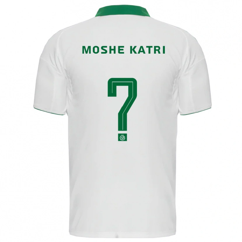 Danxen Dames Roy Moshe Katri #0 Wit Groen Uitshirt Uittenue 2025/26 T-Shirt België