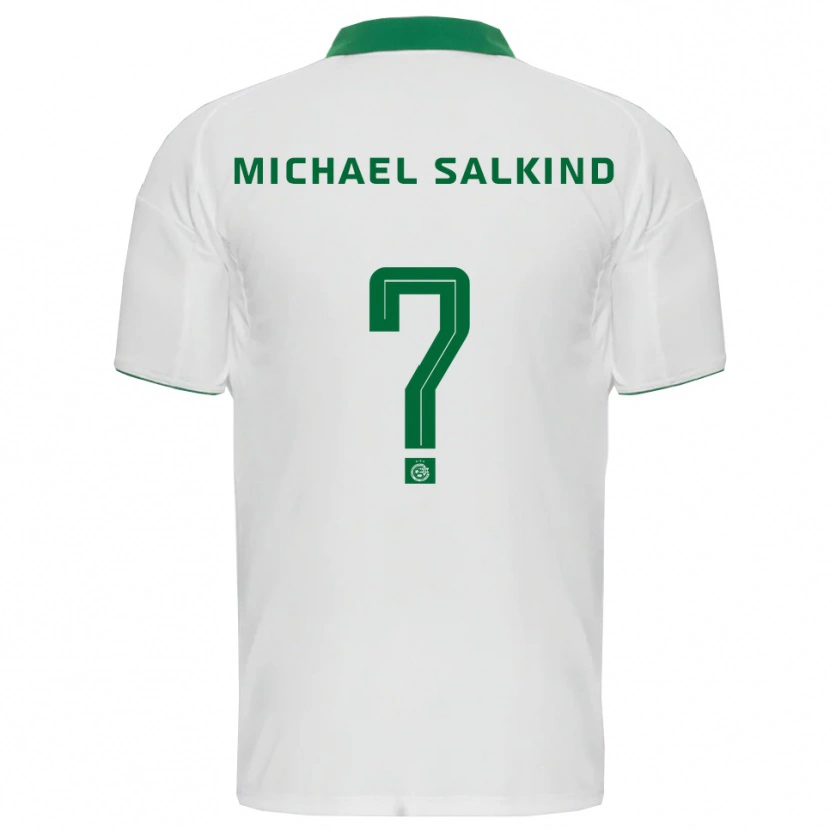 Danxen Dames Liav Michael Salkind #0 Wit Groen Uitshirt Uittenue 2025/26 T-Shirt België