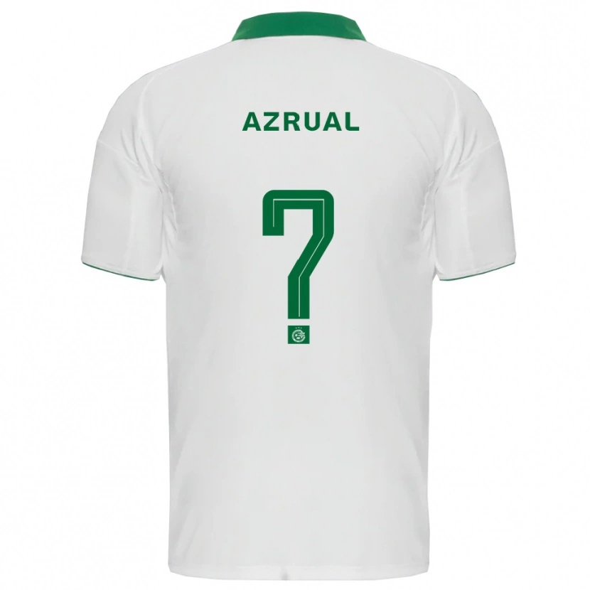 Danxen Dames Adar Azrual #0 Wit Groen Uitshirt Uittenue 2025/26 T-Shirt België