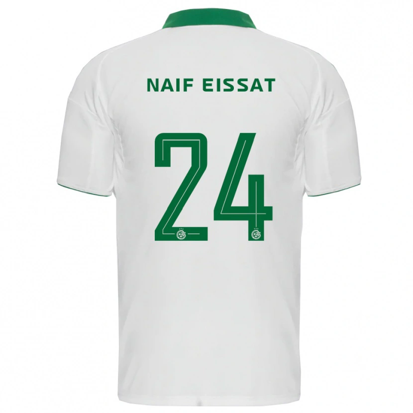 Danxen Dames Lisav Naif Eissat #24 Wit Groen Uitshirt Uittenue 2025/26 T-Shirt België