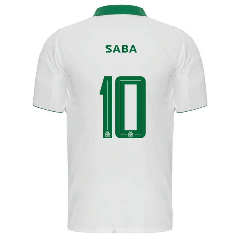 Danxen Dames Dia Saba #10 Wit Groen Uitshirt Uittenue 2025/26 T-Shirt België