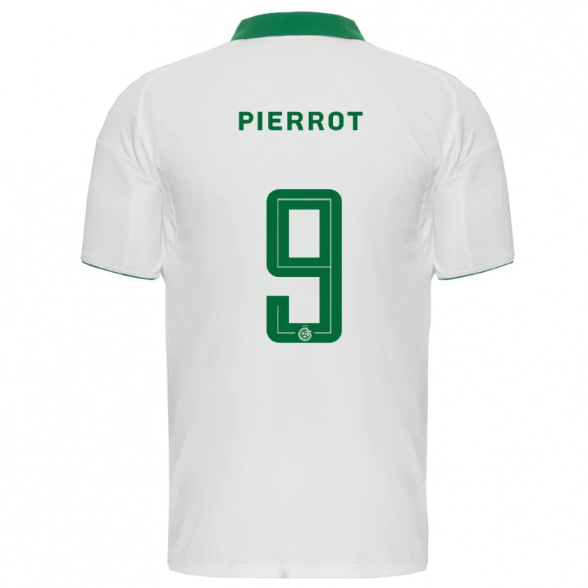 Danxen Dames Frantzdy Pierrot #9 Wit Groen Uitshirt Uittenue 2025/26 T-Shirt België