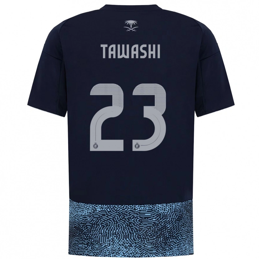Danxen Dames Maher Tawashi #23 Donkerblauw Hemelsblauw Uitshirt Uittenue 2025/26 T-Shirt België